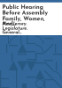 Public_hearing_before_Assembly_Family__Women__and_Children_s_Services_Committee