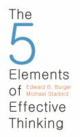 The_5_elements_of_effective_thinking